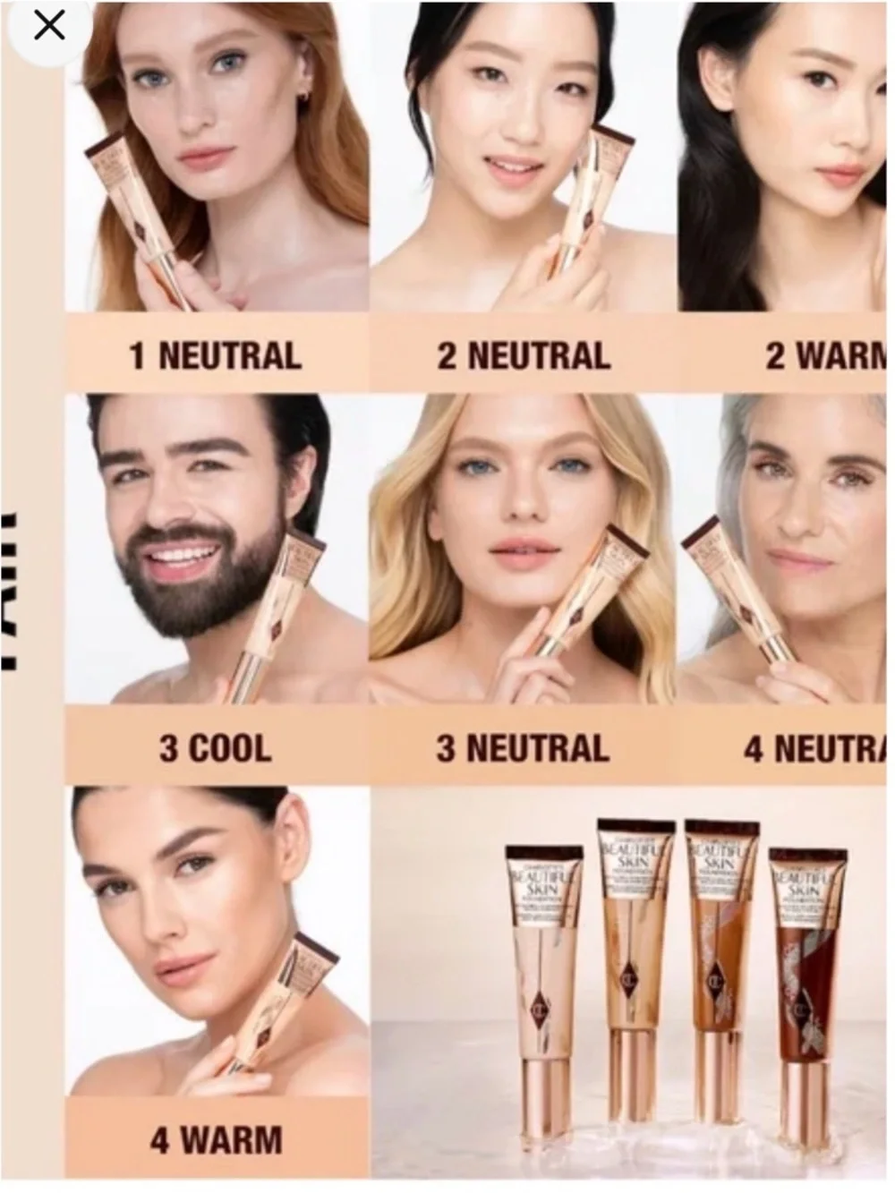 Charlotte Tilbury coverage foundation